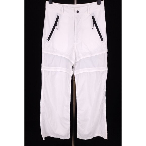 Moose Knuckles x Eckhaus Latta Packable Convertible Pants Size S Mens White - Picture 1 of 15